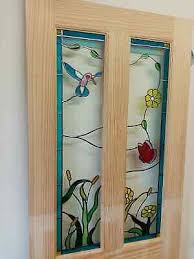 Brand New Stained Glass Internal Door