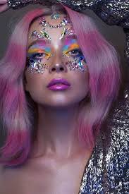 festival makeup ideas glitter jewels