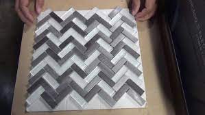 how to cut mosaic tile made of metal
