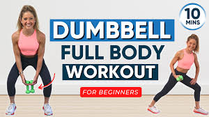 10 min dumbbell full body workout for