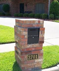 You can also put your mailbox number in any form field asking for the suite or apartment number. Brick Mailbox Street Number Options Brick Doctor