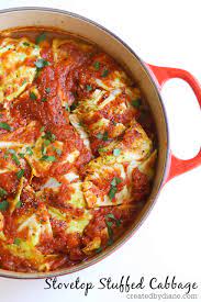 lazy stuffed cabbage created by diane