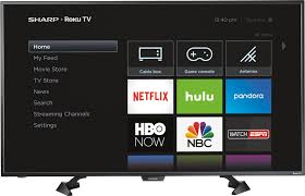 Enjoy stunning 4k entertainment with ultra crisp, ultra clear picture quality and 4x the resolution of hd tvs. Sharp 43 Class Led 1080p Smart Hdtv Roku Tv Lc 43lb481u Best Buy