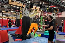 In our new facility, gymnasts will participate in tumbling, bars, obstacle courses, and upper. Ninja Mania Gym Gymnastic Spectrum