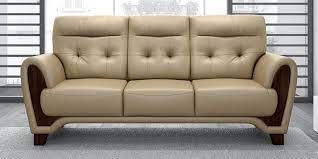 radiance leather 3 seater sofa in