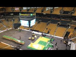 td garden timelapse bruins to celtics