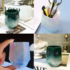 diy cup resin silicone mold craft