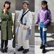 Matching Outfits Were The Street Style Uniform At Seoul Fashion Week  gambar png