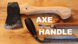 how to make and hang an axe handle
