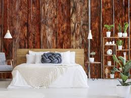 Rough And Stained Wood Wallpaper
