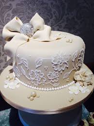 Elegant Brushed Embroidery Cake Cake Decorating Cake