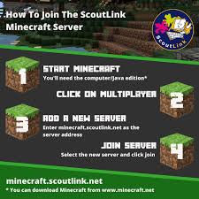 How to join minecraft servers? Scoutlink There S So Much To Do On The Official Jota Joti Minecraft Server Here S How To Join Jotajoti Facebook