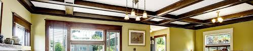 how to build a coffered ceiling with