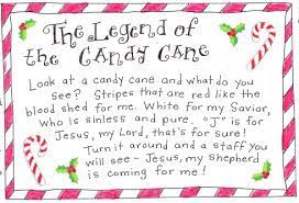 Does your family have any christmas traditions? The Legend Of The Candy Cane Free Printable Happy Home Fairy