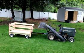 Wagon Wooden Garden Cart Construction