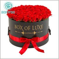 large round gift bo with lids
