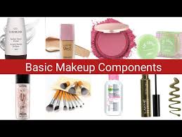 basic makeup components
