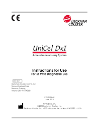 Unicel Dxi Manual De Operador Ingles