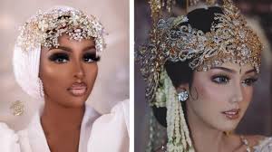 indonesian gorgeous bridal makeup with