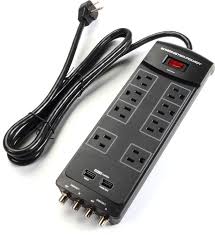 Monster Core Power 800 Avu Surge Protector With Built In Usb Charging At Crutchfield
