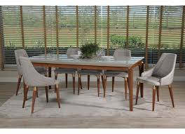 Dining Set With 6 Dining Chairs
