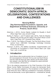 pdf review essay constitutionalism in democratic south africa pdf review essay constitutionalism in democratic south africa celebrations contestations and challenges
