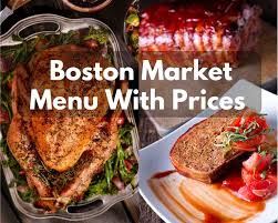 boston market menu with s updated