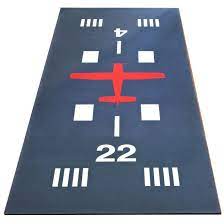 runway hallway runner mat flight