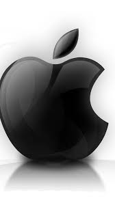 Black 3D Apple Logo iPhone 6 Wallpapers ...
