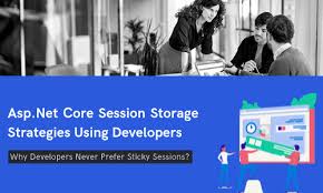 data in session using core asp net