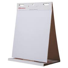 Table Top Flipchart Easel Pad With Foldout Marker Tray 20 Sheet 20in X 23in