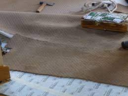how to cut carpet for installation and