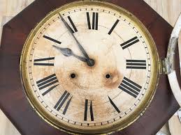 Antique American Wall Clock Circa 1890
