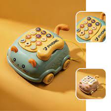 Điện thoại đồ chơi cho bé, đồ chơi phát nhạc cho trẻ từ 0-3 tuổi - giáo dục  sớm - Đồ chơi nhạc cụ