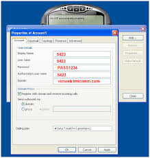 configuring sip phone dialers