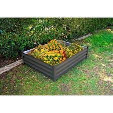 Galvanized Metal Raised Garden Bed