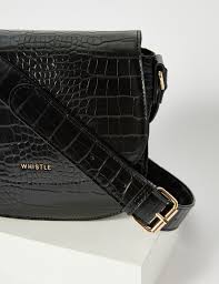 whistle roma crossbody black handbags