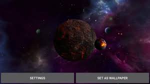 3D Galaxy Live Wallpaper for Android ...