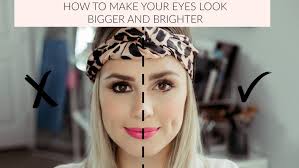 how to make your eyes look bigger