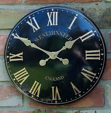 Garden Wall Clocks Westminster The