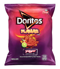 doritos reduced fat flamas flavored