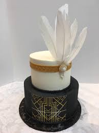 This cake was so much fun to make, it's a three tier cake 8, 6 and 4. Great Gatsby Harlem Nights Your Wedding Cake Bakers Facebook