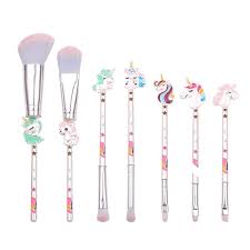 metal kawaii fairy makeup brush set