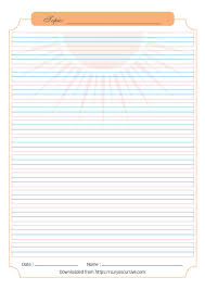 Free printable cursive writing worksheets teach how to write in cursive handwriting. Blank Handwriting Worksheet 4 Lined For Cursive Writing Practice Suryascursive Com