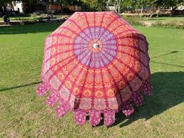 Indian Handmade Cotton Patio Umbrella