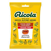ricola sugar free cough drops swiss
