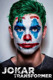 edit your photo into joker face makeup