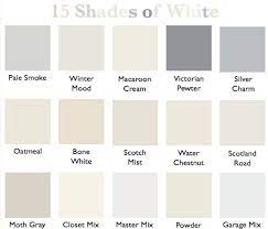 paint colors for home shades of white