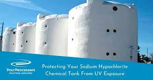 sodium hypochlorite chemical tank