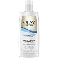 olay gentle foaming face cleanser